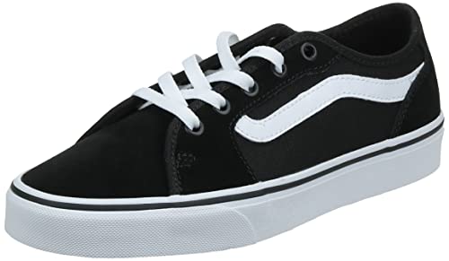 Vans Damen Filmore Decon Suede/Canvas Sneaker, Suede Canvas Black White, 42.5 EU von Vans