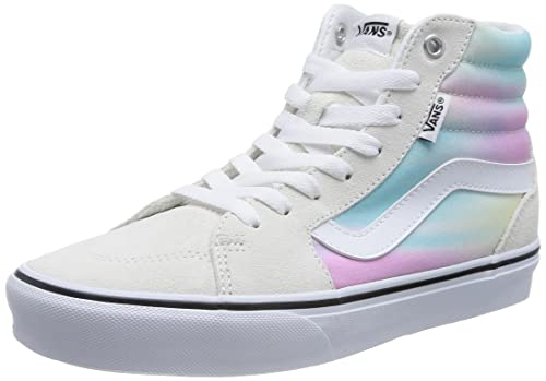 Vans Damen Filmore Hi Sneaker, Chroma Blur Multi/White, 36.5 EU von Vans