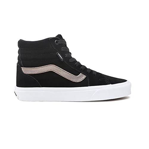 Vans Damen Filmore Hi Sneaker, (Suede Metallic) Black/Hematite, 41 EU von Vans