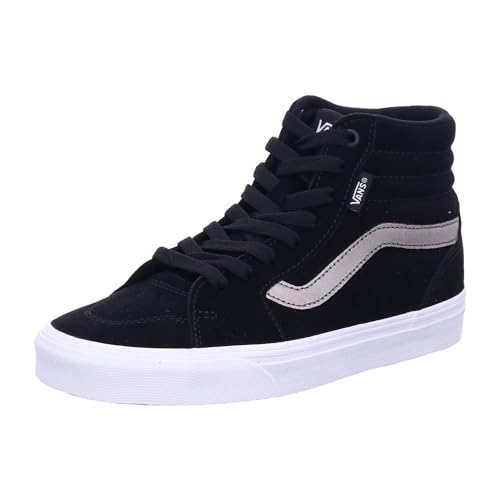 Vans Damen Filmore Hi Sneaker, Suede Metallic Black Hematite, 41 EU von Vans
