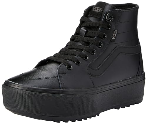 Vans Damen Filmore Hi Tapered Platform ST Sneaker, Tumble Black/Black, 36 EU von Vans