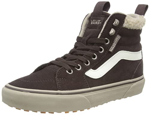 Vans Damen Filmore Hi VansGuard Sneaker, Suede Sherpa Chocolate, 37 EU von Vans