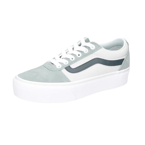 Vans Damen Ward Sneaker, Color Block Light Green/Multi, 35 EU von Vans