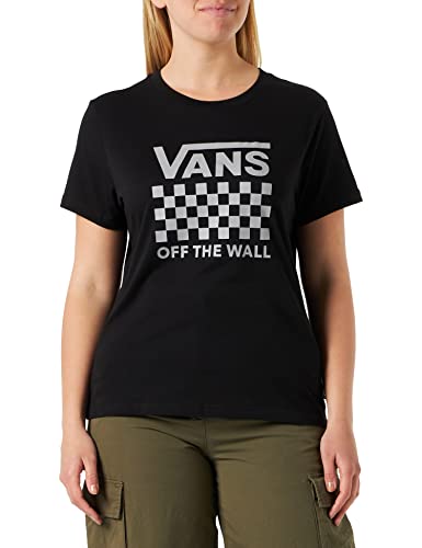 Vans Damen Lock Box Crew T-Shirt, Schwarz, Small von Vans