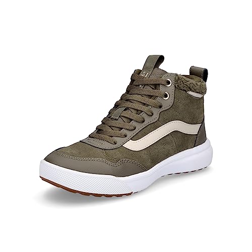 Vans Damen Range EXP Hi VansGuard Sneaker, Leather/Suede Dark Olive, 36 EU von Vans