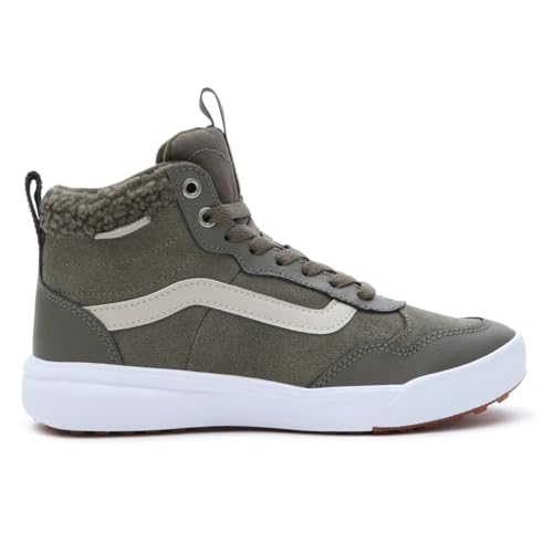 Vans Damen Range EXP Hi VansGuard Sneaker, Leather/Suede Dark Olive, 36 EU von Vans