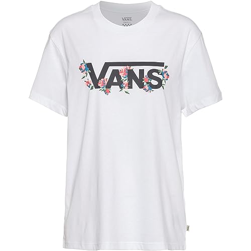 Vans Damen Rosey BFF T-Shirt, weiß, XS von Vans