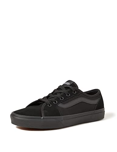 Vans Damen Sneaker, Wildleder Segeltuch Schwarz Schwarz, 41 EU von Vans