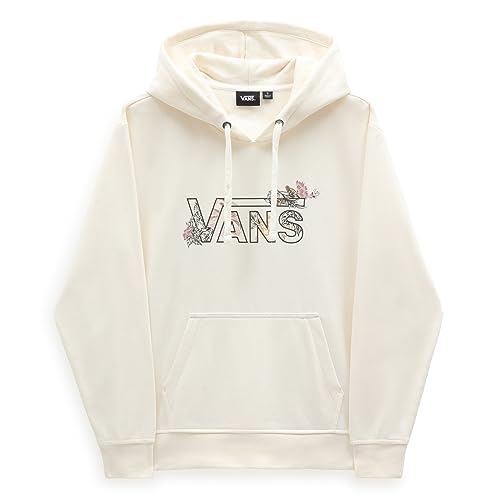 Vans Damen The Garden Hoodie Hooded Sweatshirt, Antique White, von Vans