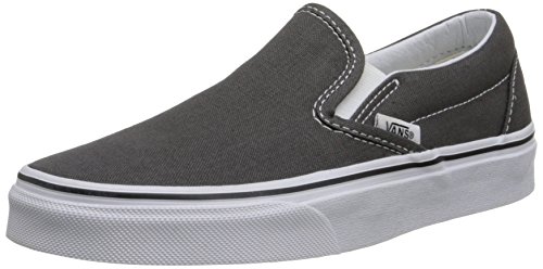 Vans Damen U Classic Slip-On Charcoal Slipper, Grau (Charcoal Canvas), 46 EU von Vans