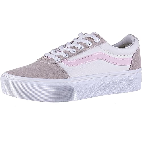 Vans Damen Ward Platform Sneaker, Color Block BEIGE, 41 EU von Vans