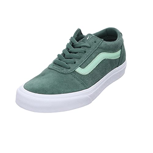 Vans Damen Ward Seasonal Sneaker, METALLIC Suede Duck Green, 36 EU von Vans