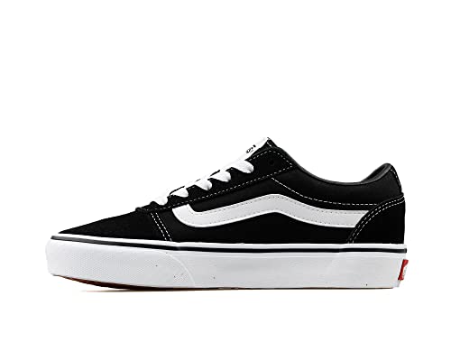 Vans Damen Ward Sneaker, (Suede/Canvas) Black/White, 34.5 EU von Vans