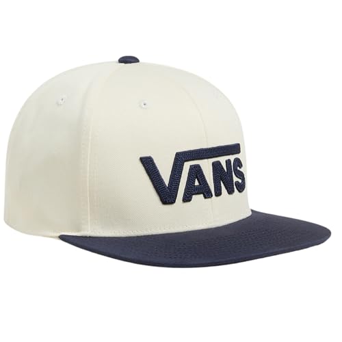 Vans Erwachsene Drop V ll Snapback Flat Peak Baseballkappe – Pariser Nacht/Asphalt Ballad Blue, Balled Blue, Einheitsgröße von Vans