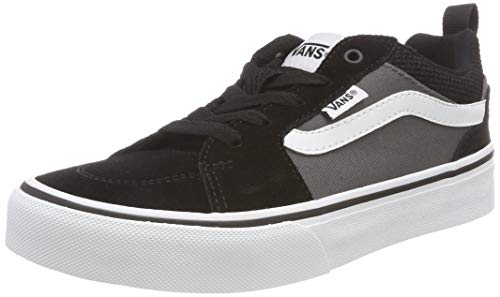 Vans FILMORE SUEDE/CANVAS, Jungen Niedrig, Schwarz ((Suede/Canvas) Black/Pewter Ug7), 29 EU (11.5 UK) von Vans