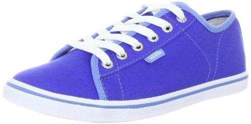 Vans Ferris Lo Pro VJW06GI, Damen Klassische Sneakers, Blau ((Washed Canvas) Dazzle Blue/White), EU 35 (US 5.5) von Vans