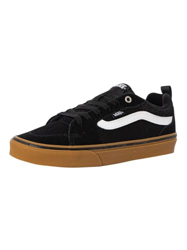 Vans Herren Filmore Sneaker, Suede Canvas Black Gum, 45 EU von Vans