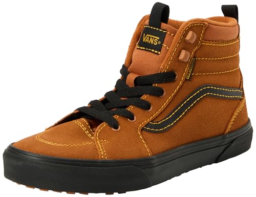 Vans Filmore Hi VansGuard, Unisex Kinder Sneaker, outcore Glazed Ginger/Black, von Vans