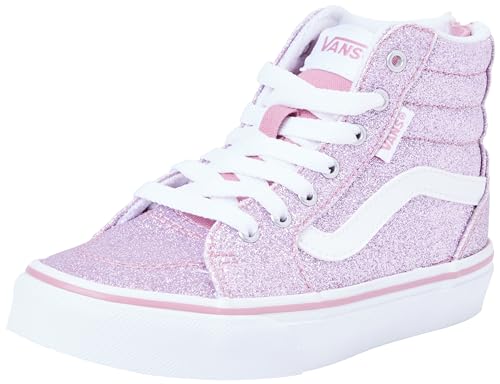 Vans Filmore Hi Zip Sneaker, Spring Glitter Mauve, 21 EU von Vans