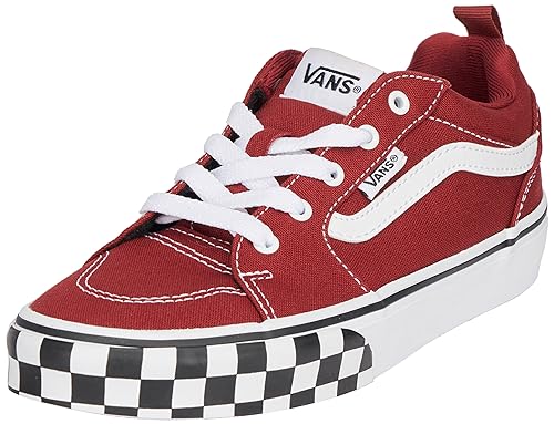 Vans Filmore Sneaker, Check Bumper Dark Red/White, 38 EU von Vans