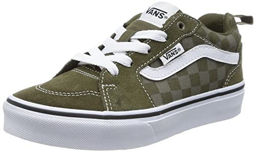 Vans Filmore Sneaker, Tonal Check Dark Olive, 33 EU von Vans