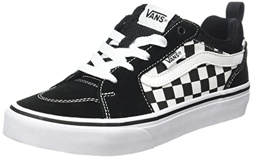 Vans Filmore Suede/Canvas Sneaker, (Checkerboard) Black/White, 33 EU von Vans