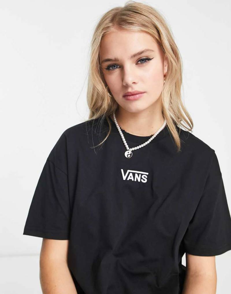 Vans - Flying V - Oversized T-Shirt in schwarz von Vans