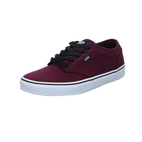 Vans Herren Atwood Sneaker, Canvas Oxblood White, 38.5 EU von Vans