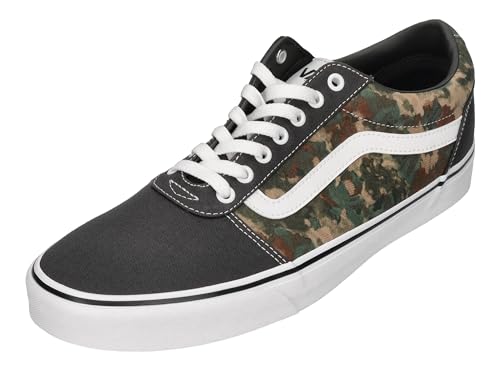 Vans Herren Ward Sneaker, Water Color CAMO Black/White, 47 EU von Vans