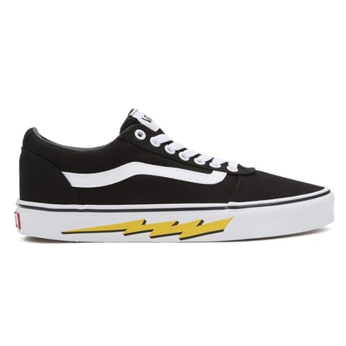 Vans Herren Ward Sneaker, Variety SIDEWALL Black, 43 EU von Vans