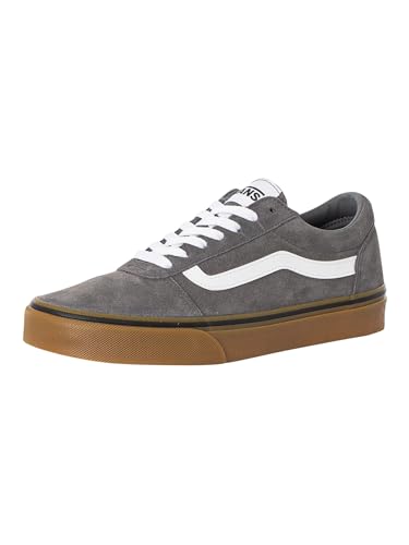 Vans Herren Ward Sneaker, Suede Pewter/Gum, 46 EU von Vans