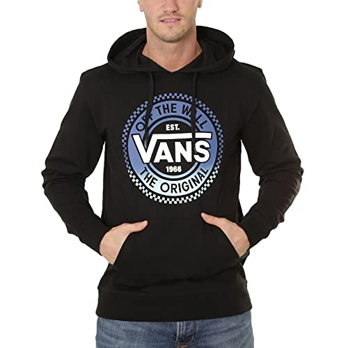 Vans Herren Big Chest Lock UP PO Hooded Sweatshirt, Black, M von Vans