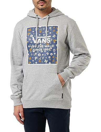 Vans Herren Boxed Hoodie Hooded Sweatshirt, Grey Heather, von Vans