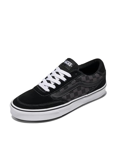 Vans Brooklyn Ls, Sneaker Herren, Schachbrettmuster Schwarz Grau, 42.5 EU Vans Brooklyn Ls, Sneaker Herren, Schachbrettmuster Schwarz Grau, 42.5 EU von Vans
