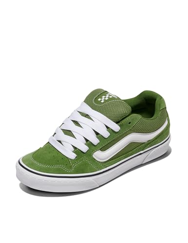 Vans Herren Caldrone Sneaker, Suede Mesh Twist of Lime, 43 EU von Vans