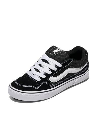 Vans Herren Caldrone Sneaker Caldrone Trainers, SUEDE/MESH BLACK/WHITE, 39 EU von Vans
