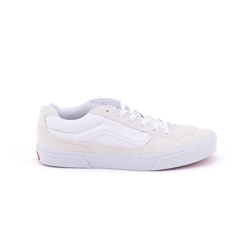 Vans Herren Caldrone Sneaker, Suede/MESH White/White, 41 EU von Vans