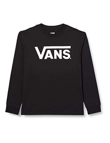 Vans Herren Classic LS T-Shirt, Black-White, L von Vans