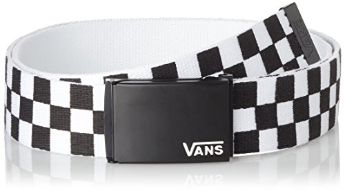 Vans Herren Deppster Ii Web Belt Gürtel, Schwarz (Black/White), One Size von Vans