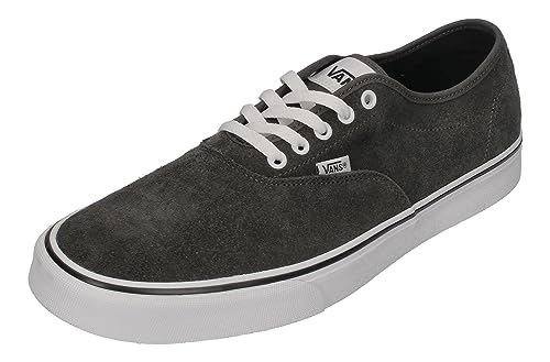 Vans Herren Doheny Decon Sneaker, Suede Dark Grey/White, 42.5 EU von Vans