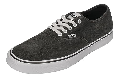 Vans Herren Doheny Decon Sneaker, Suede Dark Grey/White, 50 EU von Vans