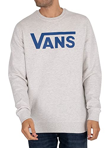 Vans Herren Drop V Crew-b Sweatshirt, Weiß Heather, M von Vans