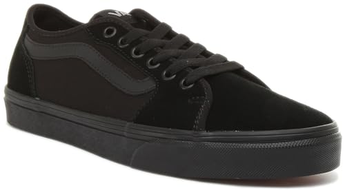 Vans Herren Filmore Decon Sneaker, (Suede/Canvas) Blk/Blk, 47 EU von Vans