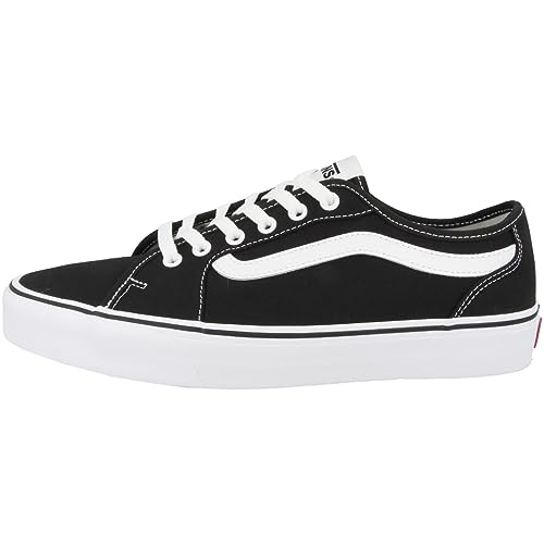 Vans Herren Filmore Decon Sneaker, Schwarz ((Canvas) Black/White 187), 41 EU von Vans