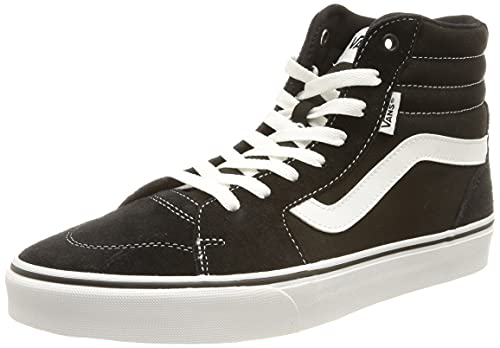 Vans Herren Filmore Hi Sneaker, (Suede/Canvas) Black/White, 47 EU von Vans