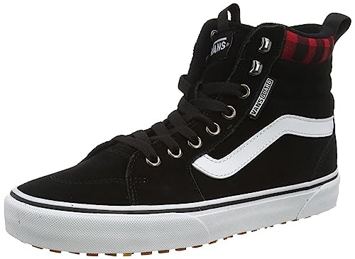 Vans Herren Filmore Hi VansGuard Sneaker, (Suede) Black/Red Plaid, 50 EU von Vans