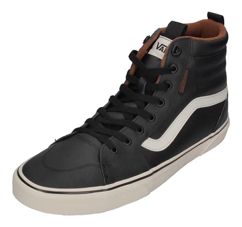 Vans Herren Filmore Hi VansGuard Sneaker, Leather Black/Marshmallow, 42 EU von Vans