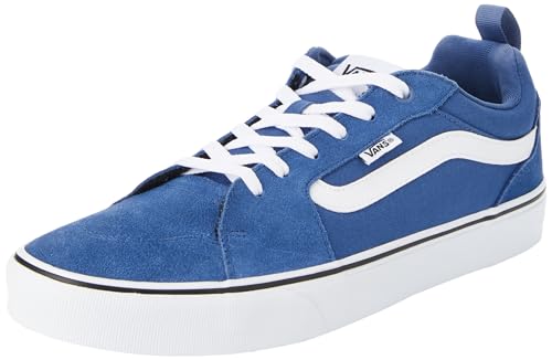 Vans Herren Filmore Sneaker, Suede/Canvas Blue/White, 38.5 EU von Vans