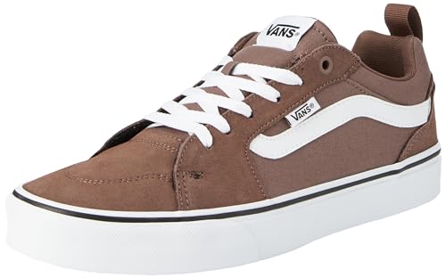 Vans Herren Filmore Sneaker, Suede/Canvas DEEP Taupe/White, 44.5 EU von Vans