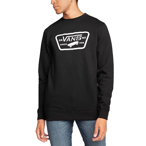 Vans Herren Full Patch Crew II Pullover, Schwarz, Large von Vans